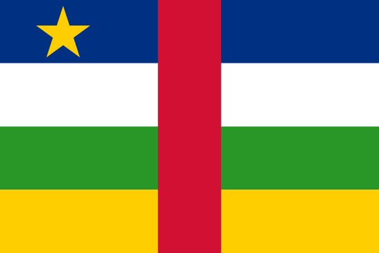 Drapeau RÃ©publique Centrafricaine