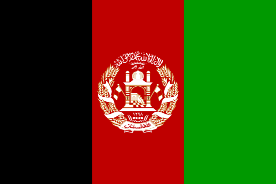 Afghanistan Flag