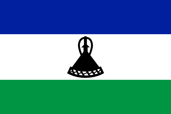 drapeau du Lesotho