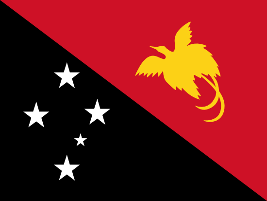 Papouasie-Nouvelle-GuinÃ©e Drapeau