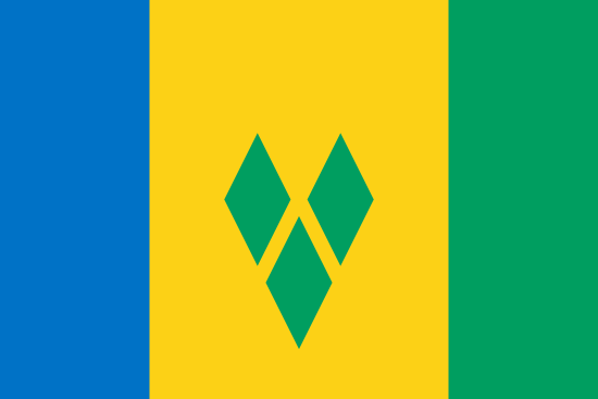 Saint Vincent and the Grenadines Flag